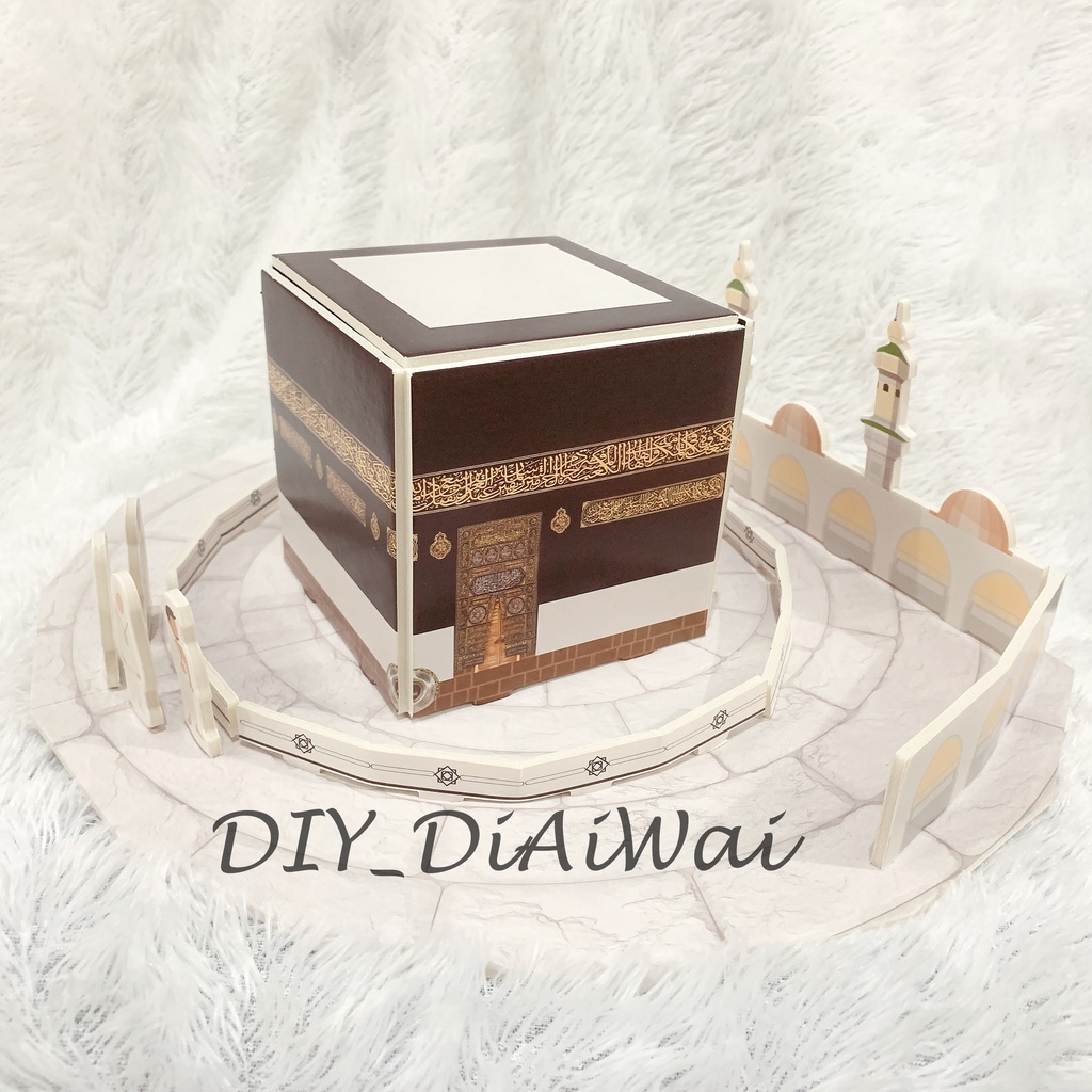 Puzzle 3D Faom Ka’bah Mekkah Kabah