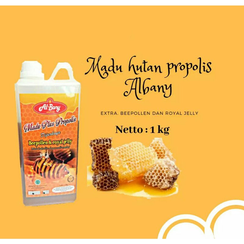 

Madu Hutan Asli Propolis Albany
