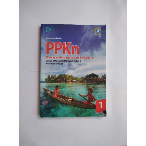 [PRELOVED] Buku PPKn SMA/SMK Kelas 10  Grafindo