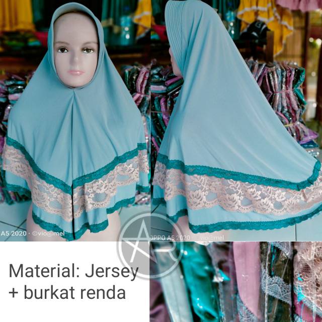 Khimar Hijab instant Renda