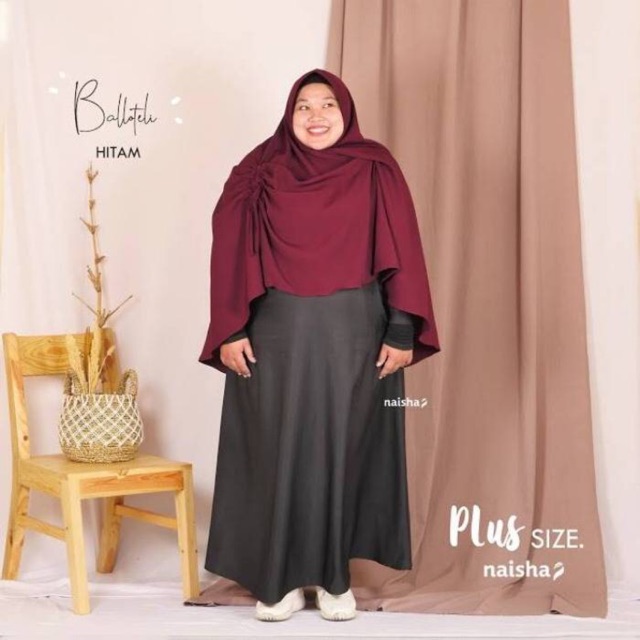 Naisha Hijrah Gamis Plus Size