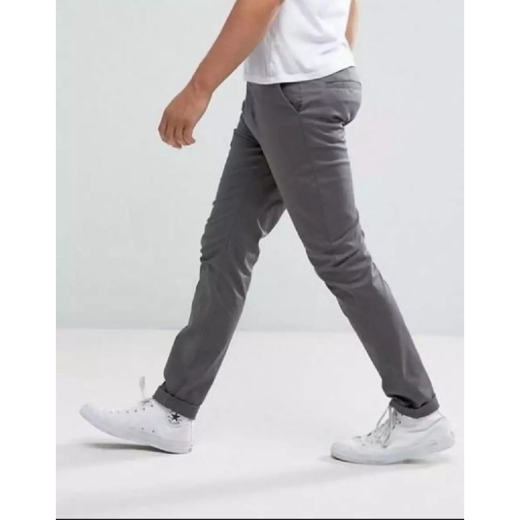 Celana Chino Pria Original Premium Bahan Tebel Adem Nyaman Dipakai