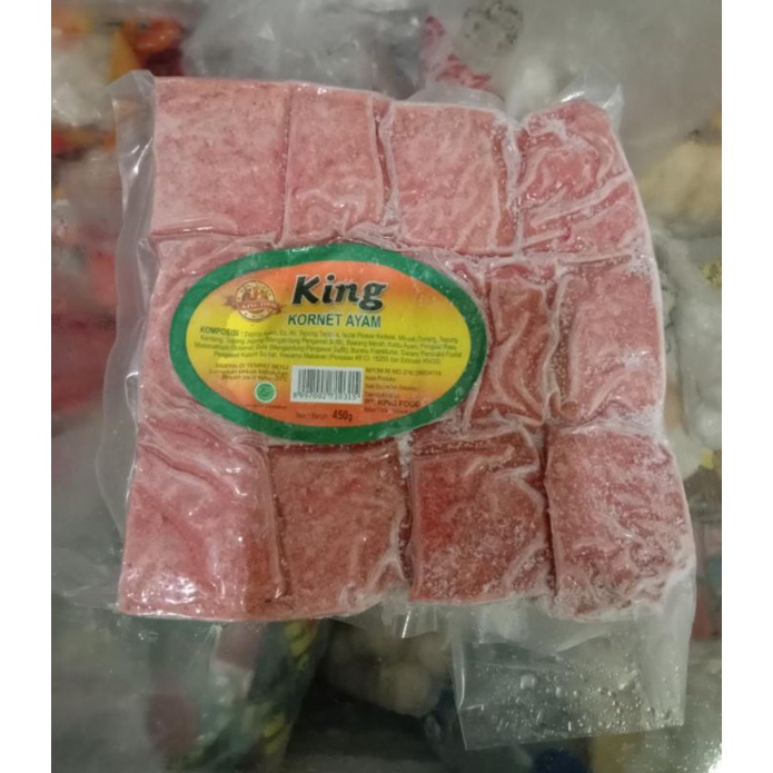 

Kornet ayam King Food 450 gr