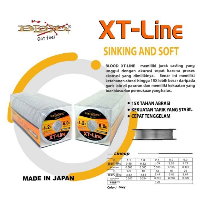 SENAR BLOOD XT - LINE 100M