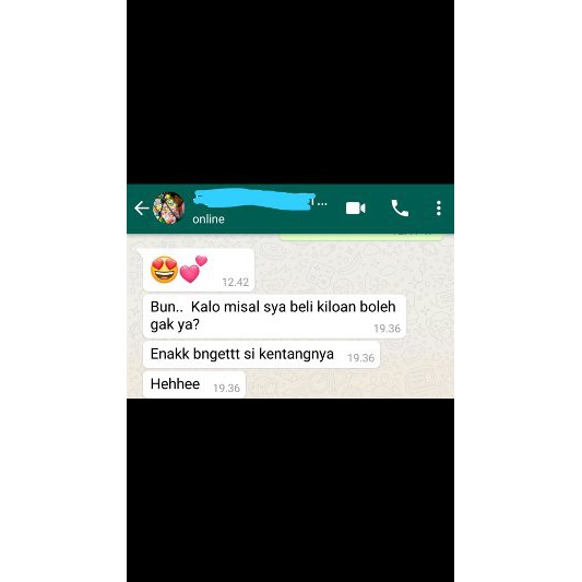 

Silakan Order Kentang Mustofa atau Kering Kentang Kabita Original Tidak Pedas Diskon