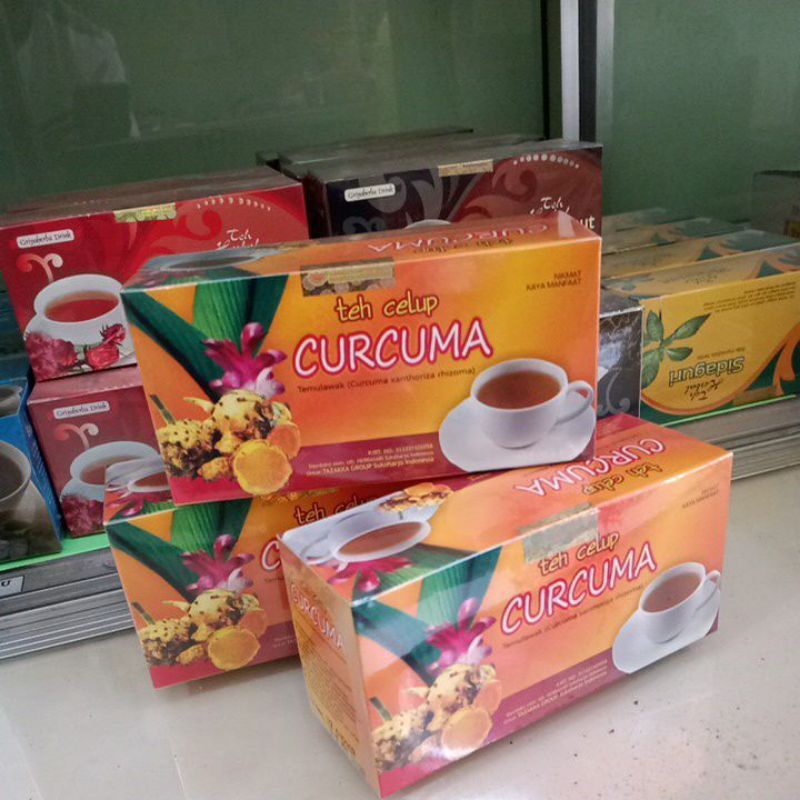 

Teh curcuma mengobati asam lambung isi 20 kantong
