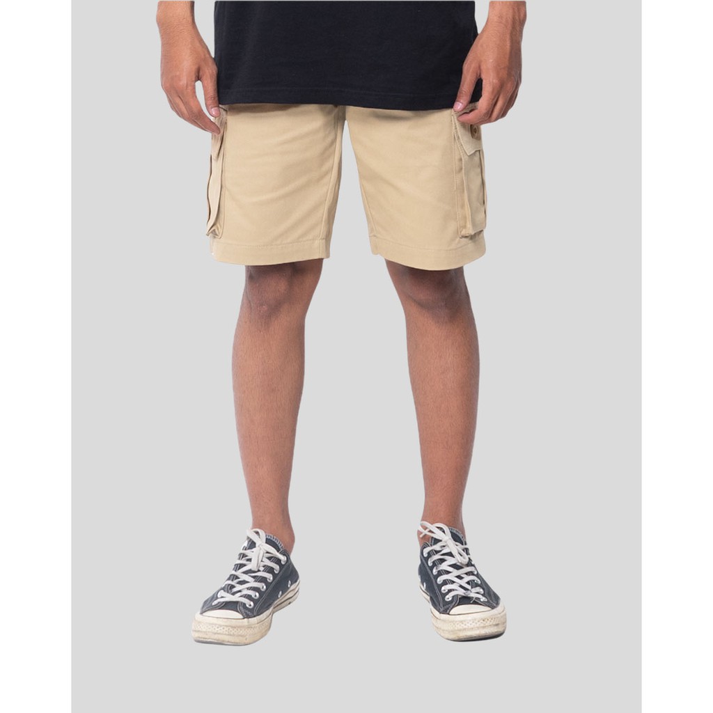 Relax Short Cargo Pants - Khaki