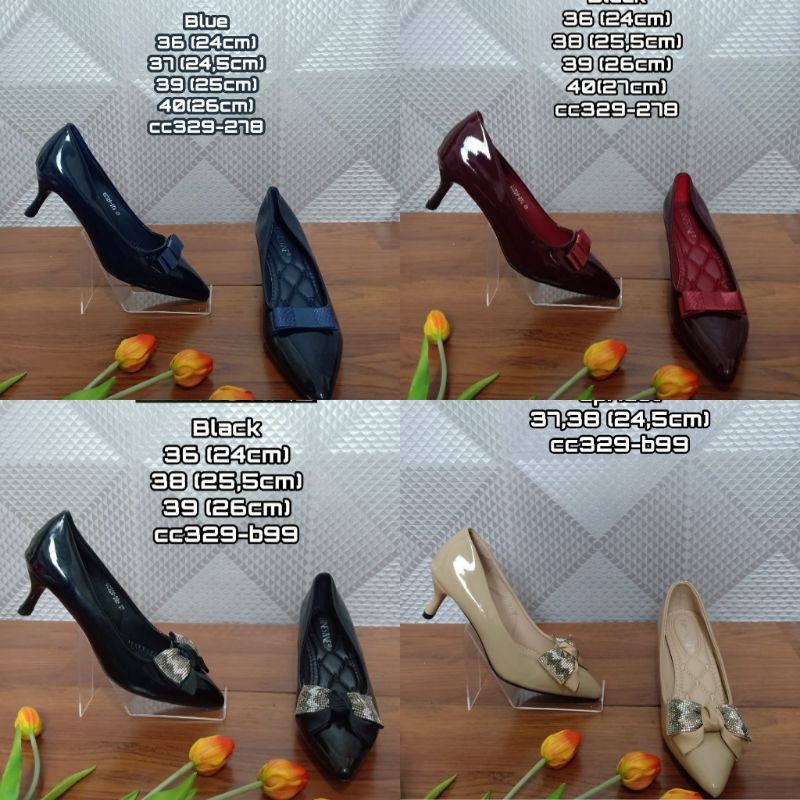 SEPATU HEELS WANITA ERNESTINE