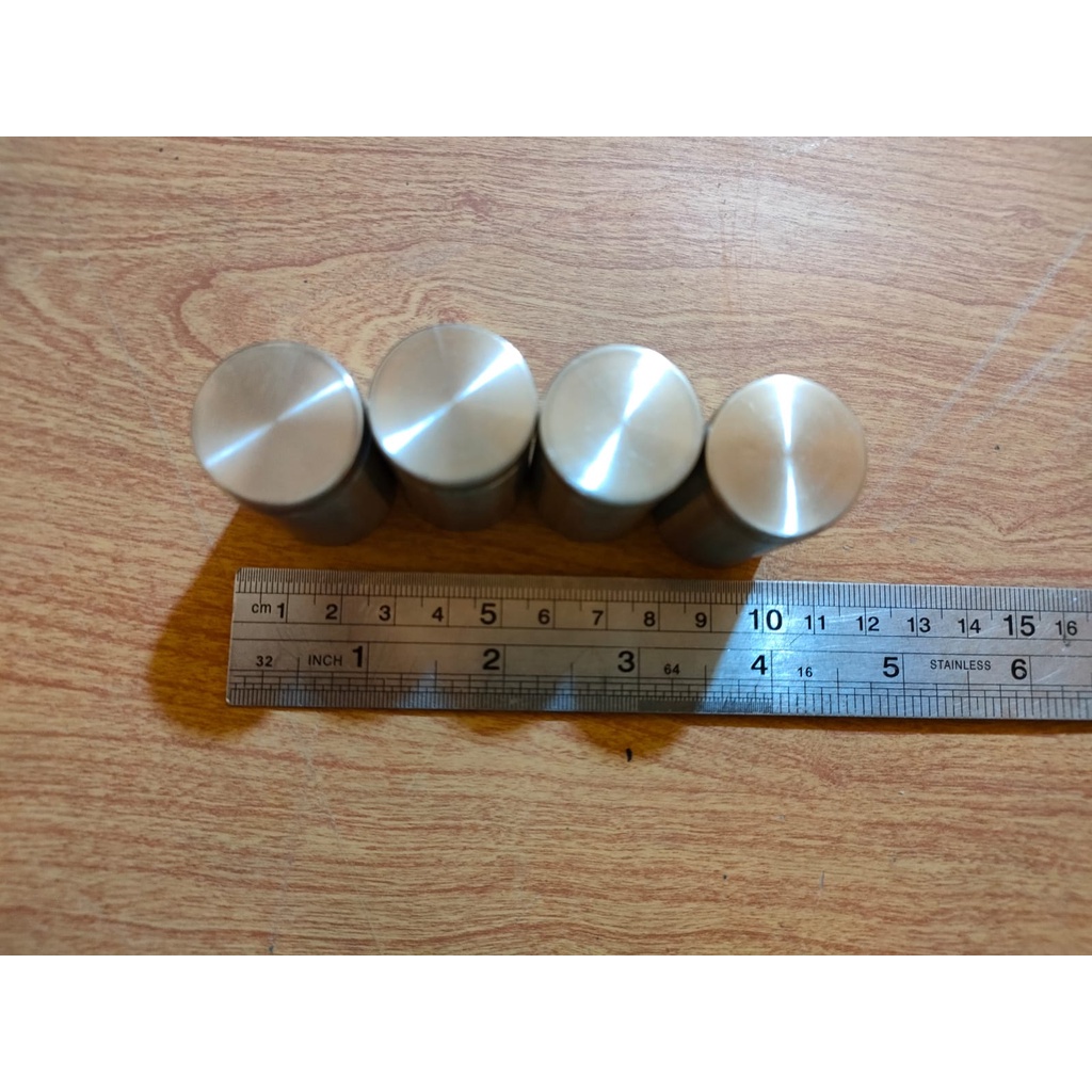 PIN STAINLEES/STEEL UNTUK ACRYLIC, UKURAN 25X40 MM