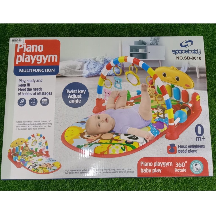 FREE BUBLEWARP Space Baby Piano Playmat Playgym SB-8018