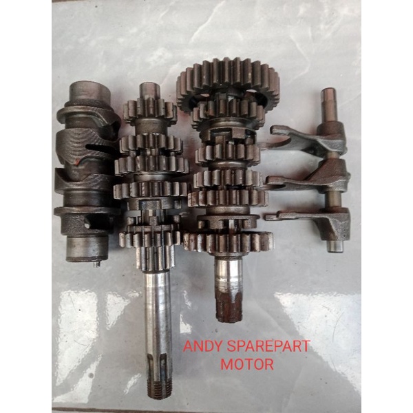 Gear Gigi Rasio Suzuki Satria 2 Tak 6 Speed / ORIGINAL COPOTAN