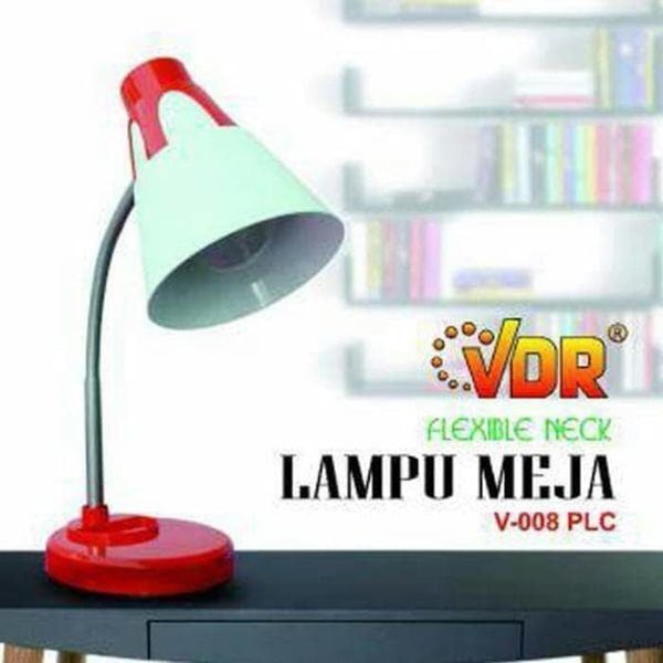  Lampu  belajar meja VDR NEW Desk Lamp Flexible model tiang  