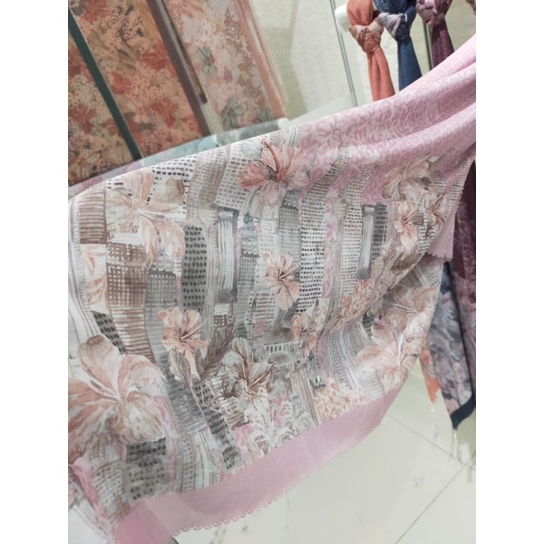 button scarves malaya series blush dan burgundy