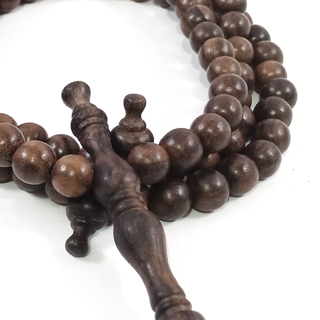 Tasbih Kayu Kalimasada Atau Kalimosodo Asli 99 Butir