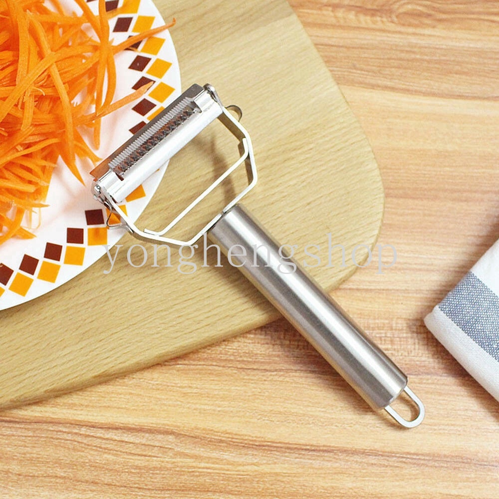 Parutan Buah Sayur Wortel Kentang Timun Multifungsi Bahan Stainless Steel Untuk Alat Dapur