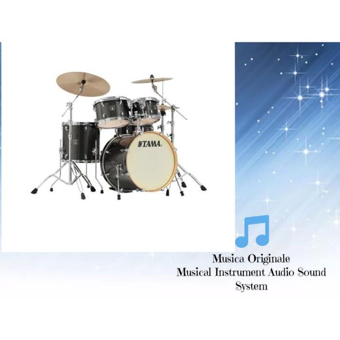 Pedal Tama Drum Superstar Classic Ck52Krs Midnight Gold Sparkle Colour