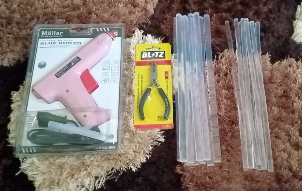 Mollar Glue Gun 80 Watt 80w / Alat Tembak Lem Bakar Besar