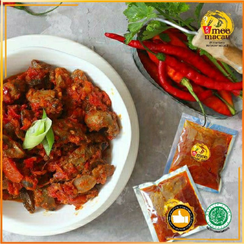 Saus Bumbu Balado Sachet | Saos Uleg Masak Bali Bumbu Rujak Halal | 40 Gram