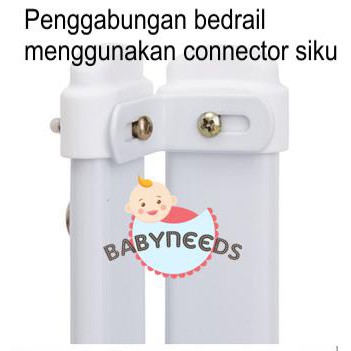 94 cm sliding bedrail pengaman kasur bayi / bed rail murah /pagar kasur bayi