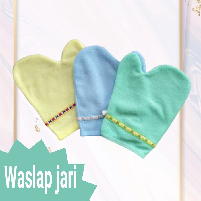 Washlap Bayi Handuk Bentuk Jari