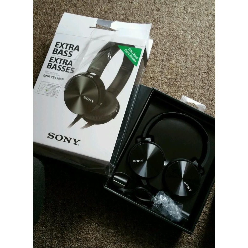 Headphone SONY MDR XB 450 XB450 XB-450 EXTRA BASS