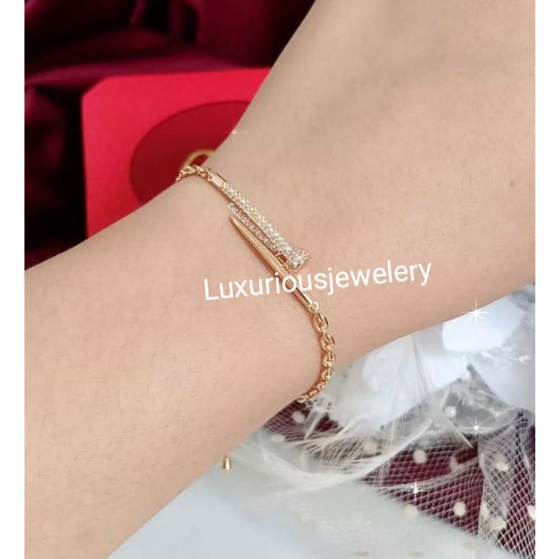 Gelang tangan Rantai Paku mewah