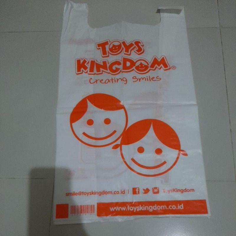 

Plastic Bag Toys Kingdom Kids Station Coconut Island Natasha Ace Astradivarius Ori No Second Kantong Belanja Plastik