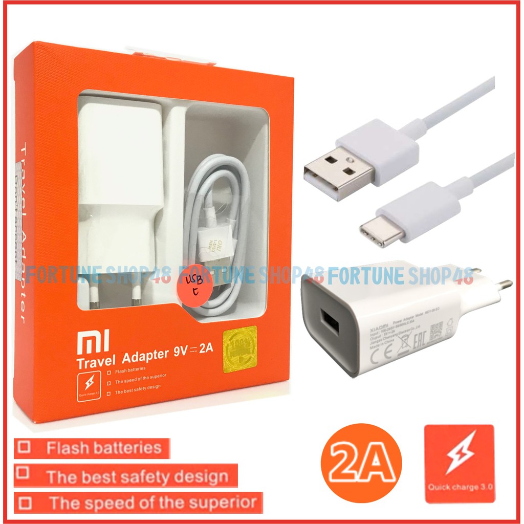 CHARGER XIAOMI MI TYPE C ORIGINAL FAST CHARGING