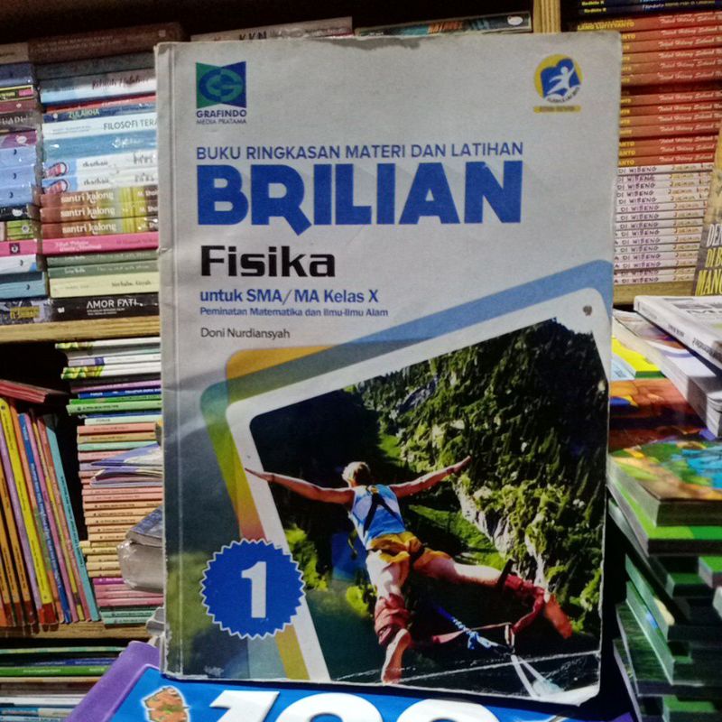 BRILIAN FISIKA,bahasa inggris, bahasa indonesia,mtk,geografi,ekonomi KELAS 10 SMA PEMINATAN Grafindo
