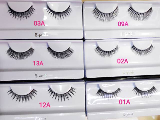 X-Pert Natural Eyelashes 03A 09A 13A 02A 12A 01A