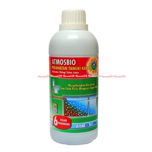 Atmosbio Septic Tank Mampet Tangki Kakus 500ml untuk merawat septik tank agar tidak berbau busuk Atmos Bio Septip Tang Atmossbio