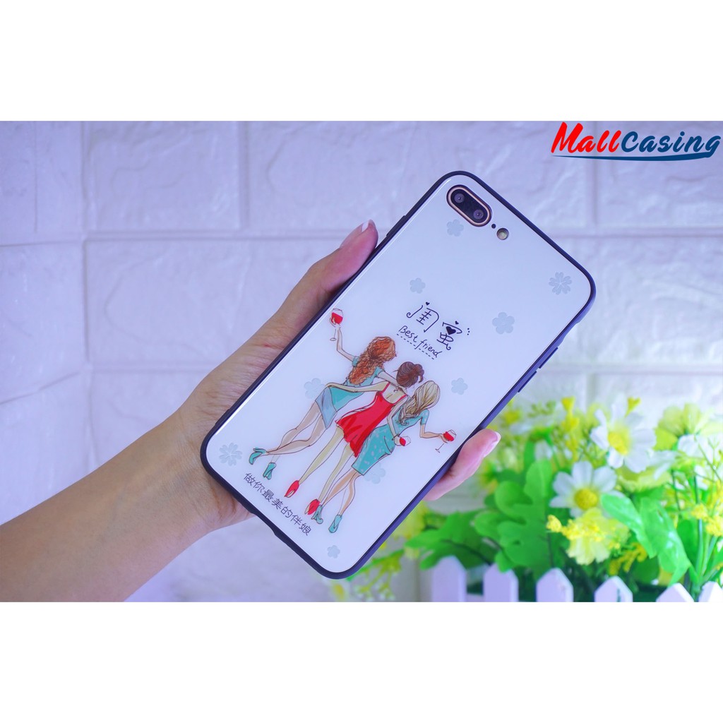 MallCasing - Samsung M20 | Samsung M21 | Samsung M30S Ultra Ultra Violet Glass Case Glow In The Dark