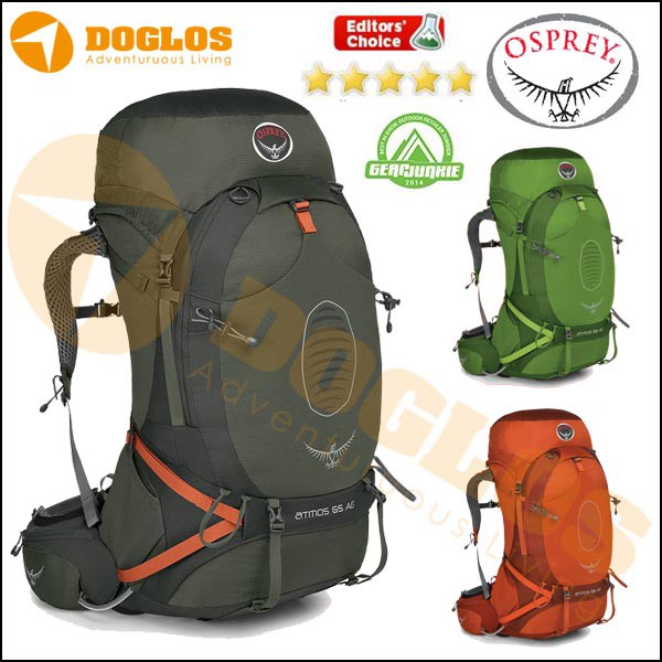 Osprey Atmos 65 AG Anti Gravity backpack Tas gunung Carrier keril