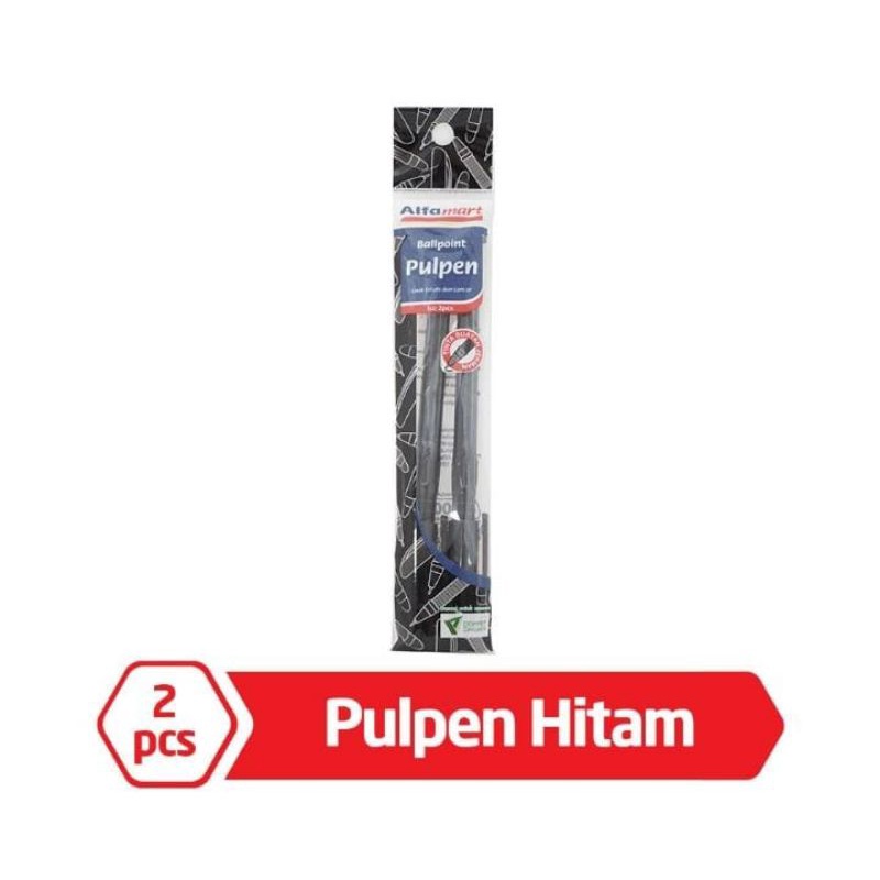 

Alfamart Pulpen Hitam 2 pcs