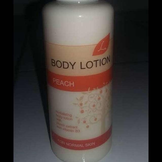 Larissa skincare body lotion peach