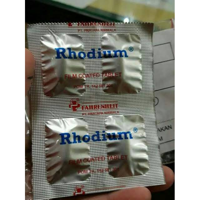 Rhodium 10 Tablet Kegunaan Efek Samping Dosis Dan Aturan Pakai Halodoc