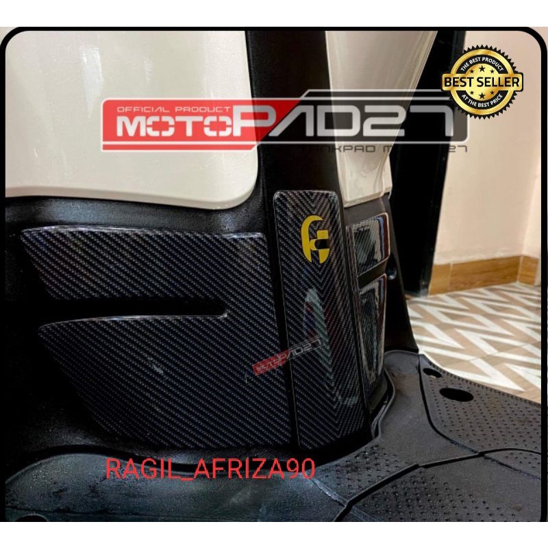 STICKER STIKER RESIN TIMBUL DECKPAD YAMAHA FAZZIO 125 2022 PREMIUM