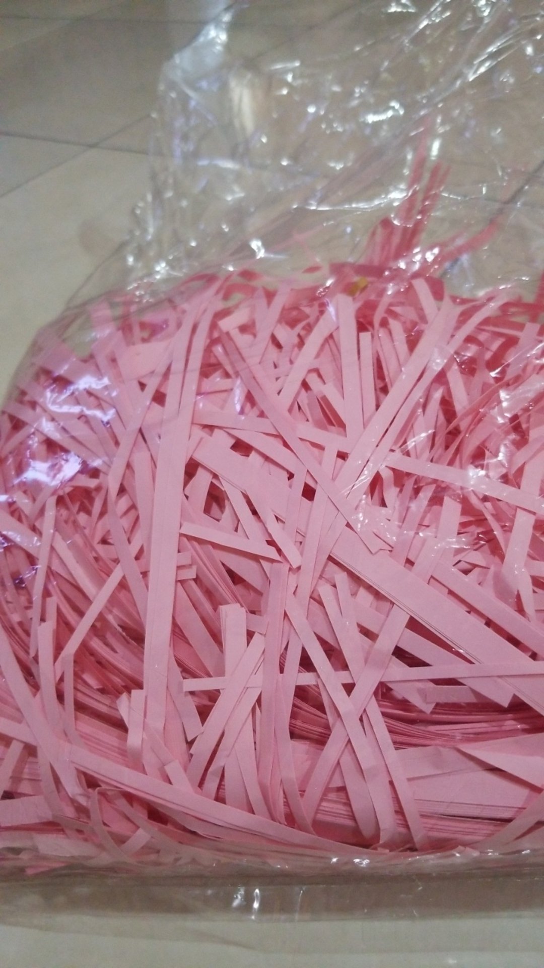 Minimal 6 Pcs Kertas Serut , Kertas Potong Kertas Warna Paper Shredder Kertar Hvs Hampers