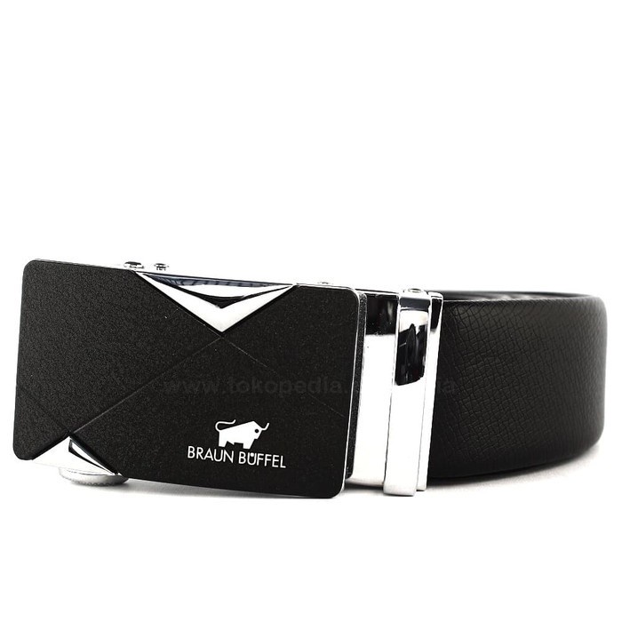 IKAT PINGGANG/GESPER/SABUK REL PRIA KULIT IMPORT BRAUN BUFFEL B101 - BRAUN B 102