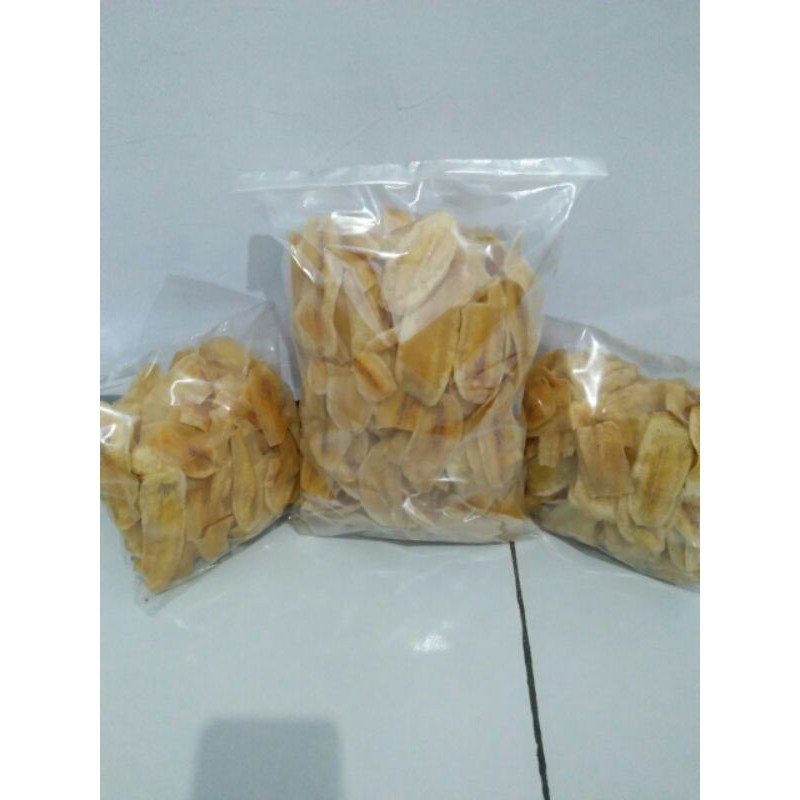 

Keripik Pisang Kepok Asin Gurih
