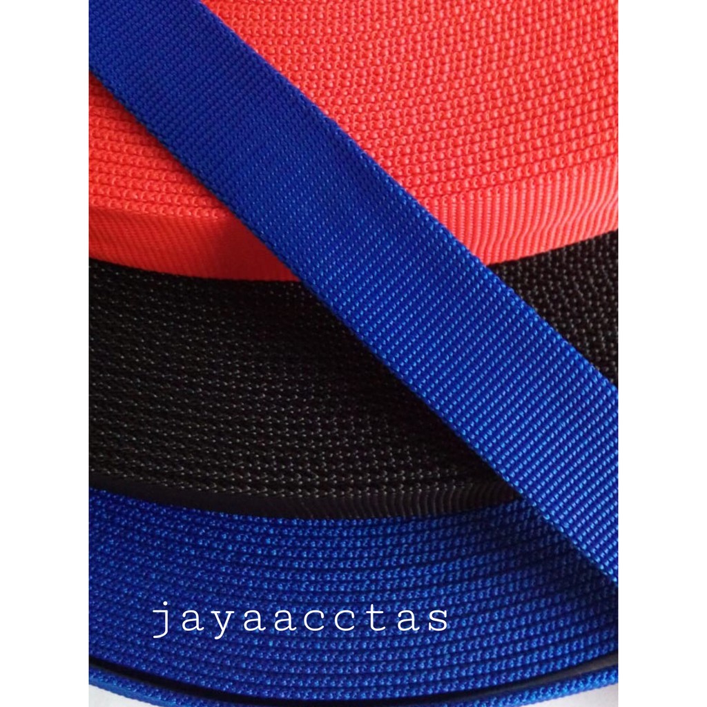 TALI WEBBING STRAP 2.5 CM DOUBLE TUBULAR METERAN