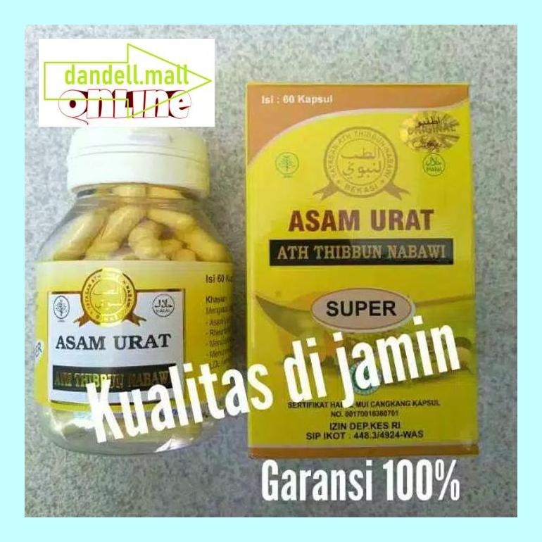 

Obts40 Ath Thibbun Nabawi Obat Asam Urat Super Asli Mujarab Ampuh Oobbts