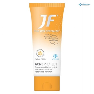 JF Acne Protect Facial Foam 70 Gram