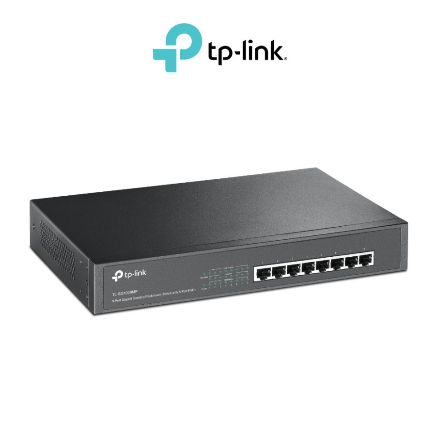 TP-Link TL-SG1008MP Switch 8 Port Gigabit POE+ Rackmount