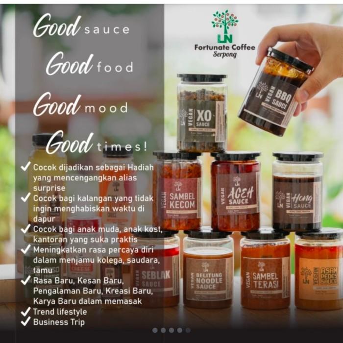 

Premium Vegan Seblak Sauce / bumbu Seblak Praktis Sehat 250 gr