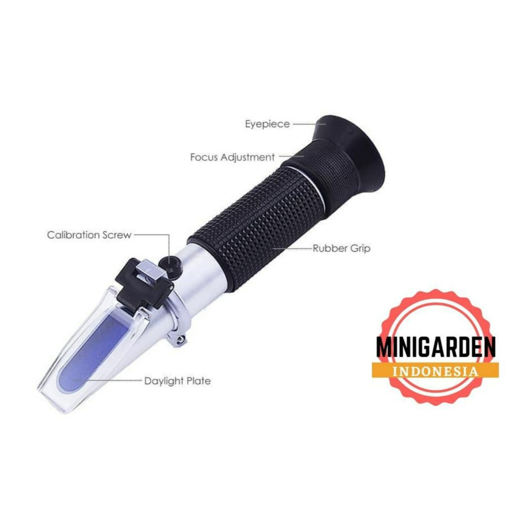 BRIX REFRACTOMETER alat ukur kadar gula tingkat manis buah ATC 32%