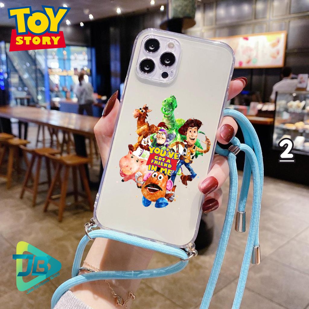 Softcase Slingcase Lanyard Bening TOY STORY Oppo Reno 2 2z 2f 3 A91 4 4z A92s 4f 5 Pro JB4359