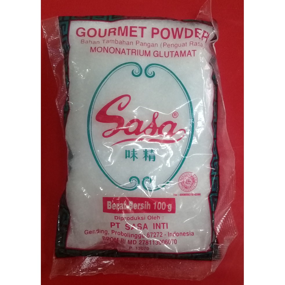 

Sasa kemasan 100 gr