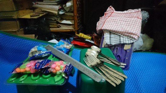 Talenan Set 5 In 1 / Talenan Set 5pcs Gunting Pisau Dapur Roti Daging