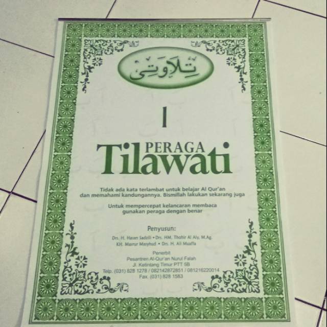 Peraga Tilawati 1-6